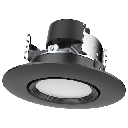 Satco 75 Watt LED Direct Wire Downlight, Gimbaled, 120 Volt, CCT Selectable, Black Finish S11854